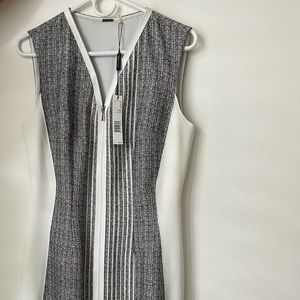 Elie Tahari mila dress size 10, black and white